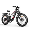 Pikkukuva 2 / 11: TIFGALOP ES7 sähköinen kaupunkipyörä 750W 52V19AH huippunopeus 32 mph 26 tuuman paksurenkainen maastosähköpyörä