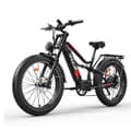 Pikkukuva 1 / 11: TIFGALOP ES7 sähköinen kaupunkipyörä 750W 52V19AH huippunopeus 32 mph 26 tuuman paksurenkainen maastosähköpyörä