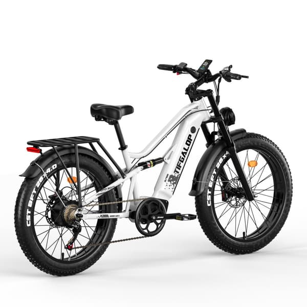 TIFGALOP ES7 sähköpyörä 750W 52V19AH sähköpyörä 26” renkailla maastosähköpyörä maksimikantavuus 250KG