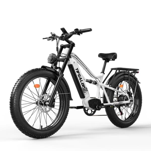 TIFGALOP ES7 sähköpyörä 750W 52V19AH sähköpyörä 26” renkailla maastosähköpyörä maksimikantavuus 250KG
