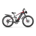 Pikkukuva 4 / 11: TIFGALOP ES28 kaupunkisähköpyörä 1000W 48V18AH sähköpyörä huippunopeus 32 mph 26 tuuman paksurenkainen maastosähköpyörä