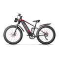 Pikkukuva 5 / 11: TIFGALOP ES28 kaupunkisähköpyörä 1000W 48V18AH sähköpyörä huippunopeus 32 mph 26 tuuman paksurenkainen maastosähköpyörä