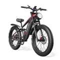 Pikkukuva 6 / 11: TIFGALOP ES28 kaupunkisähköpyörä 1000W 48V18AH sähköpyörä huippunopeus 32 mph 26 tuuman paksurenkainen maastosähköpyörä