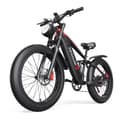 Pikkukuva 1 / 11: TIFGALOP ES28 kaupunkisähköpyörä 1000W 48V18AH sähköpyörä huippunopeus 32 mph 26 tuuman paksurenkainen maastosähköpyörä