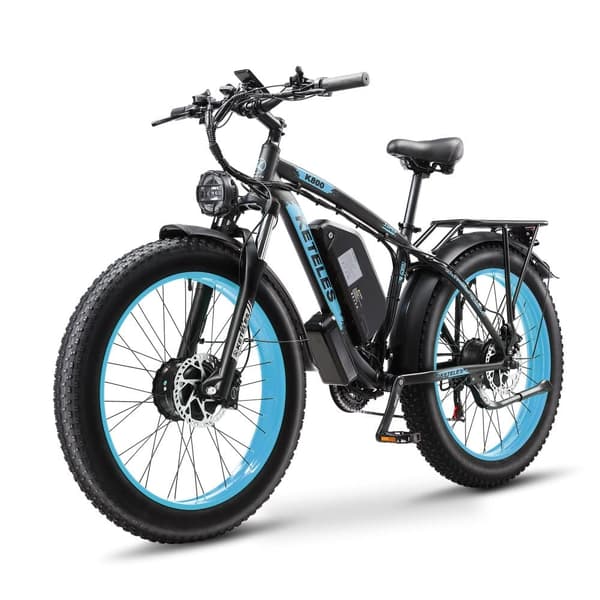 KETELES K800 Elcykel 2000W 48V 23AH 26” Däck Hydrauliska bromsar Elcykel Elcykel SHIMANO 7-växlad