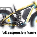 Pikkukuva 10 / 11: KETELES K800P Ebike 2000W kaksoismoottori 48V 23AH hydraulisella jarrulla varustettu sähköpyörä, täysjousitus, 26*4.0 paksurenkainen sähköpyörä
