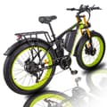 Miniatyrbild 3 av 11: KETELES K800P Elcykel 2000W Dubbelmotor 48V 23AH Hydraulisk Broms Terräng 26" Elcykel med Feta Däck SHIMANO 21-växlad