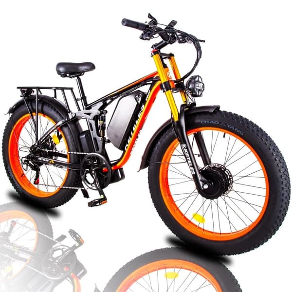 KETELES K800P sähköpyörä 2000 W kaksoismoottorilla 48 V 23 Ah maastoon sopiva sähköpyörä 26 tuuman renkailla huippunopeus 40–45 km/h