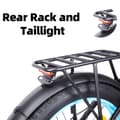 Pikkukuva 11 / 11: KETELES K800P sähköpyörä 2000 W kaksoismoottorilla 48 V 23 Ah maastoon sopiva sähköpyörä 26 tuuman renkailla huippunopeus 40–45 km/h