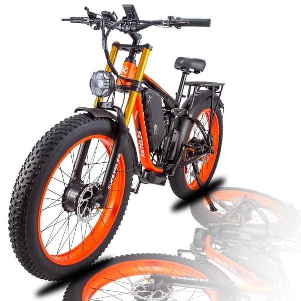 KETELES K800P sähköpyörä 2000 W kaksoismoottorilla 48 V 23 Ah maastoon sopiva sähköpyörä 26 tuuman renkailla huippunopeus 40–45 km/h