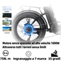 Pikkukuva 5 / 11: KETELES KF9 Taittuva sähköpyörä 2000W kaksoismoottori 48V23AH 20*4.0 tuuman paksurengas sähköpyörä lumi sähköpyörä kaupunki tie korilla