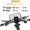 Pikkukuva 7 / 11: KETELES KF9 Ebike 1000W moottori 48V35AH litium-akku kaupunki sähköpyörä taitto 20*4.0 tuuman rasvarengas maasto sähköpyörä
