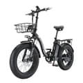 Pikkukuva 11 / 11: KETELES KF9 Ebike 1000W moottori 48V35AH litium-akku kaupunki sähköpyörä taitto 20*4.0 tuuman rasvarengas maasto sähköpyörä