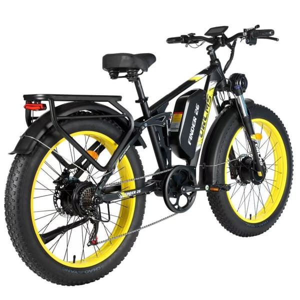 ORLMS FINDER26 sähköpyörä aikuisille 1000 W * 2 W moottori 52 V 25 Ah akku 26 tuuman rengas sähköpyörä