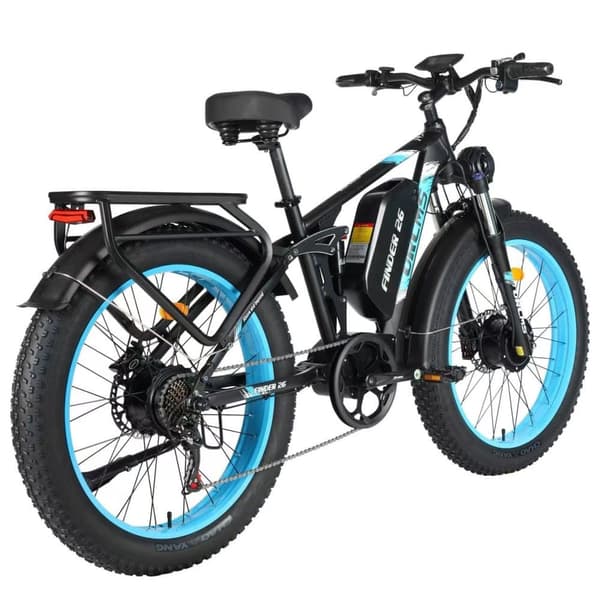ORLMS FINDER26 Elcykel för vuxna 1000W*2W Motor 52V 25AH Batteri 26” Däck Elcykel Laddningstid 8-9 timmar