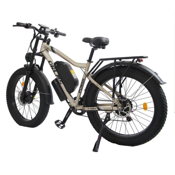 ORLMS MX500 Elcykel för vuxna 1000W*2W motor 52V25Ah batteri Elcykel för stadscykling 26” däck Elcykel för stadscykling 7 växlar