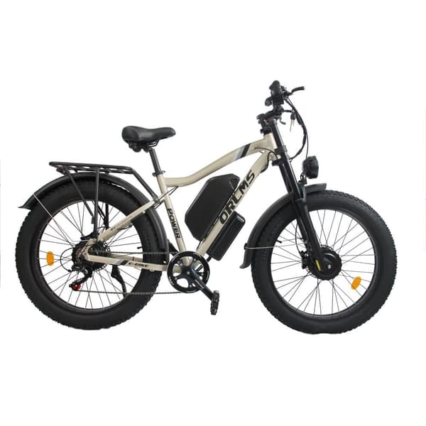 ORLMS MX500 Elcykel för vuxna 1000W*2W motor 52V25Ah batteri Elcykel för stadscykling 26” däck Elcykel för stadscykling 7 växlar