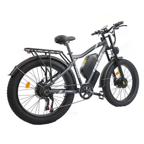 ORLMS MX500 Elcykel för vuxna 1000W*2W Motor 52V25Ah Elcykel för stad 26” Däck Elcykel för stad Maxhastighet 62 km/h