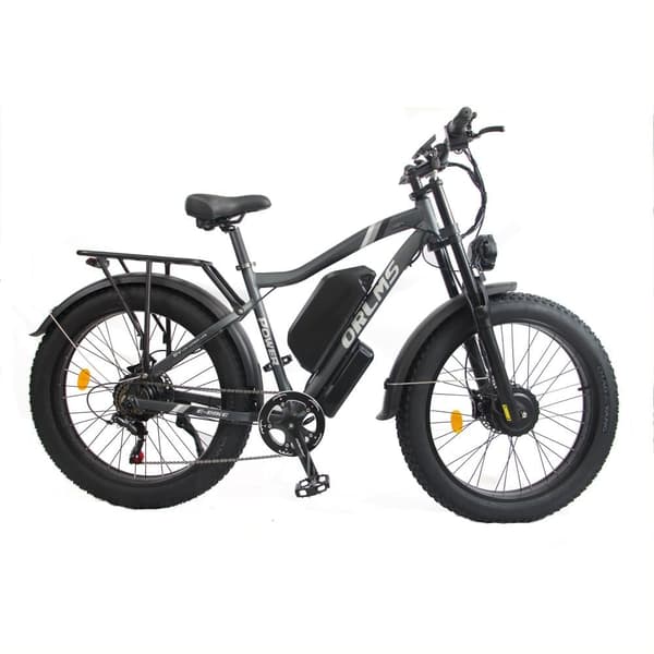 ORLMS MX500 Elcykel för vuxna 1000W*2W Motor 52V25Ah Elcykel för stad 26” Däck Elcykel för stad Maxhastighet 62 km/h