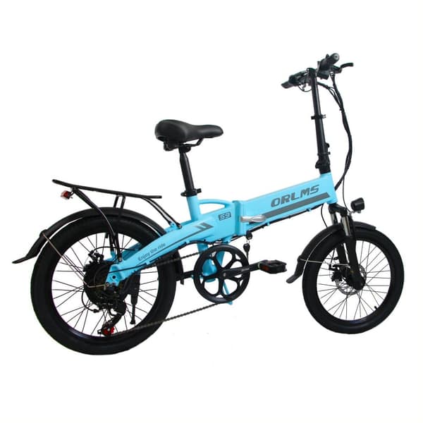 ORLMS S9 Elcykel för vuxna 500W motor 48V13Ah batteri Elcykel för stadspendling 20-tums däck hopfällbar elcykel