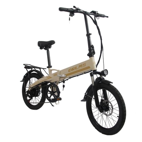ORLMS S9 Elcykel för vuxna 500W motor 48V13Ah Elcykel för stadspendling 20” däck Elcykel för stadscykling Maxhastighet 35 km/h