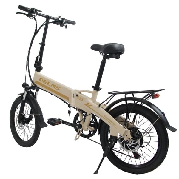 ORLMS S9 Elcykel för vuxna 500W motor 48V13Ah Elcykel för stadspendling 20” däck Elcykel för stadscykling Maxhastighet 35 km/h