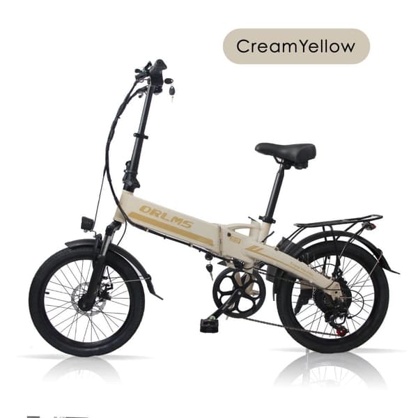 ORLMS S9 Elcykel för vuxna 500W motor 48V13Ah Elcykel för stadspendling 20” däck Elcykel för stadscykling Maxhastighet 35 km/h
