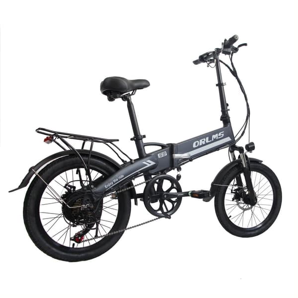 ORLMS S9 Elcykel för Vuxna 500W Motor 48V13Ah Elcykel 20-tums Däck Hopfällbar Elcykel 7-växlad