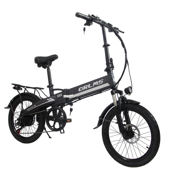 ORLMS S9 Elcykel för vuxna 500W motor 48V13Ah Elcykel 20” däck hopfällbar elcykel aluminiumram