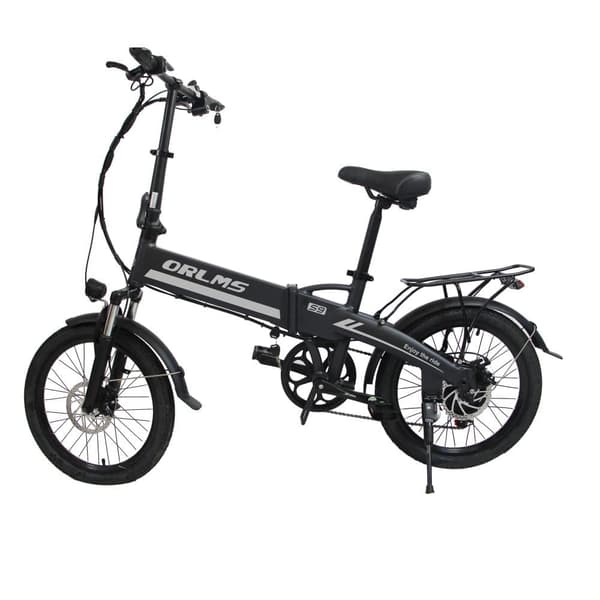 ORLMS S9 Elcykel för vuxna 500W motor 48V13Ah Elcykel 20” däck hopfällbar elcykel aluminiumram