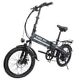 Miniatyrbild 1 av 11: ORLMS S9 Elcykel för vuxna 500W motor 48V13Ah Elcykel 20” däck hopfällbar elcykel aluminiumram