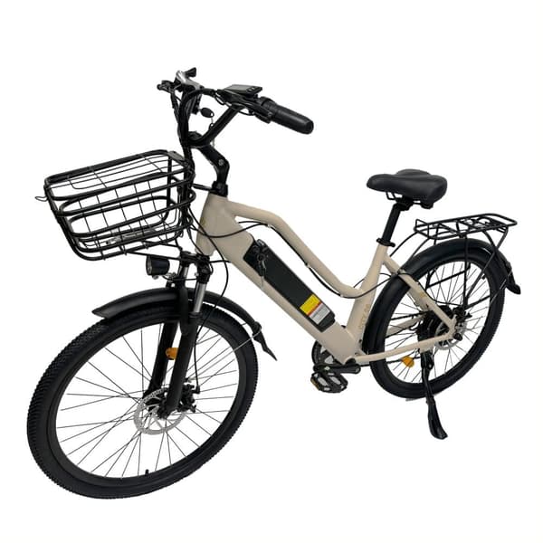 ORLMS City Lady Elcykel för vuxna 500W motor 48V15Ah batteri Elcykel 26” däck City Elcykel LCD-skärm
