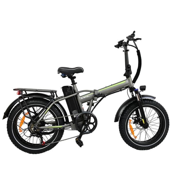 Baolujie DZ2031 Elcykel Med 48V 13ah Batteri, 750W 70km Räckvidd, 20 Tums aAuminiumhjul,Vuxen Elcykel "grå