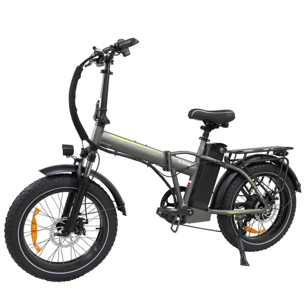 Baolujie DZ2031 Elcykel Med 48V 13ah Batteri, 750W 70km Räckvidd, 20 Tums aAuminiumhjul,Vuxen Elcykel "grå