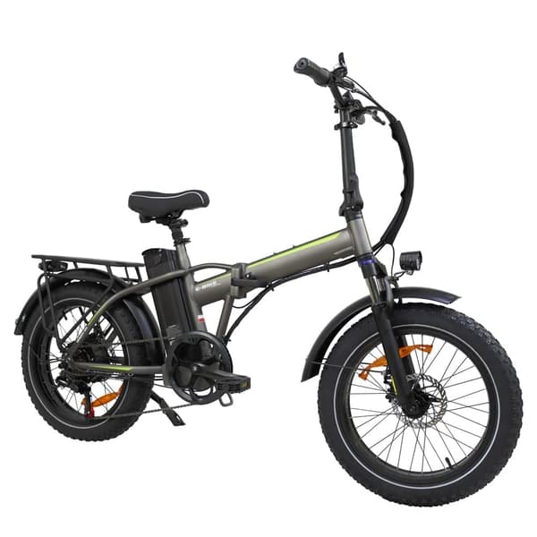 Baolujie DZ2031 Elcykel Med 48V 13ah Batteri, 750W 70km Räckvidd, 20 Tums aAuminiumhjul,Vuxen Elcykel "grå