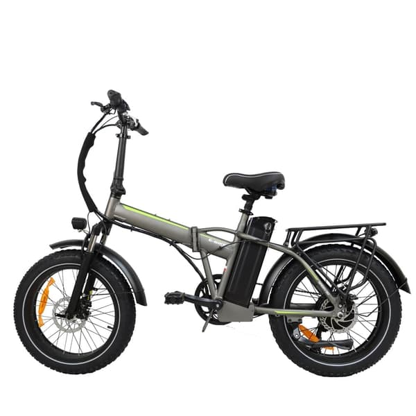 Baolujie DZ2031 Elcykel Med 48V 13ah Batteri, 750W 70km Räckvidd, 20 Tums aAuminiumhjul,Vuxen Elcykel "grå