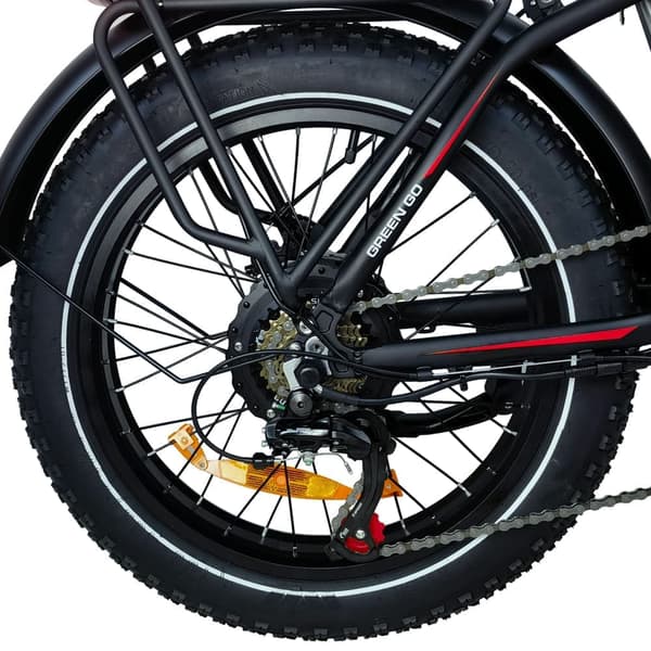 Baolujie DZ2031 Elcykel Med 48V 13ah Batteri, 750W 70km Räckvidd, 20 Tums aAuminiumhjul,Vuxen Elcykel