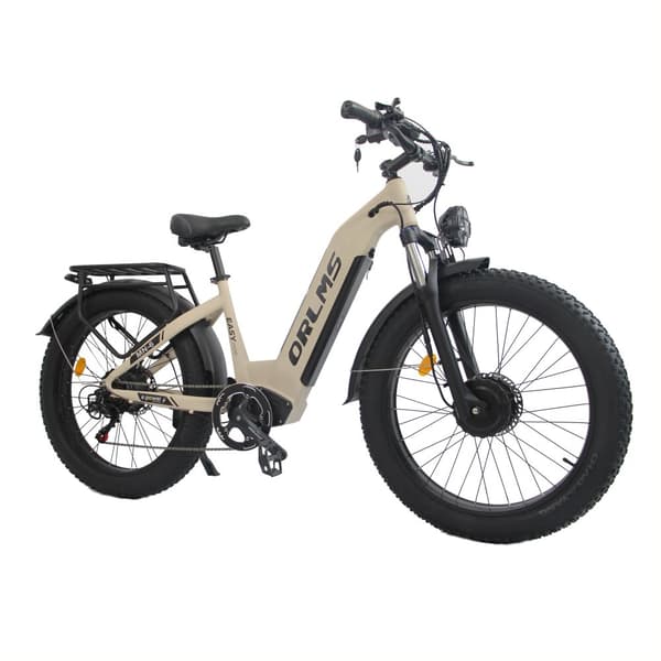 ORLMS MN-6 sähköpyörä 1000W * 2W moottori 52V 23AH kaupunkikäyttöön tarkoitettu sähköpyörä, 26 tuuman renkailla aikuisten sähköpyörä 41-110 kilometriä