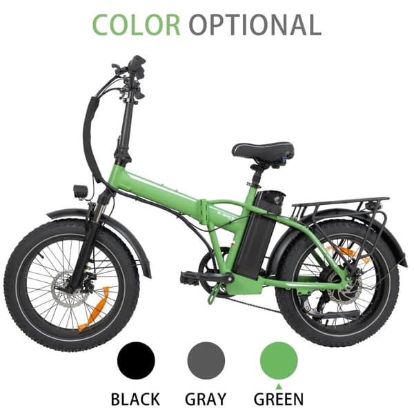 BAOLUJIE DZ-2031 Elcykel för vuxna 500W motor Elcykel 48V13AH 20” däck Stadspendling Elcykel