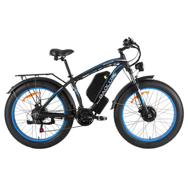 BAOLUJIE DP-2602-1 sähköpyörä 2000 W kaksoismoottorilla 26” sähköpyörä aikuisille 48 V 20 Ah sähköpyörä SHIMANO 21 -vaihteinen