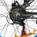 Miniatyrbild 7 av 11: Baolujie DP-2603 Elcykel för vuxna med dubbla motorer, urban elcykel, 26" med feta däck, elcykel, 3000W 48V 25AH elcykel