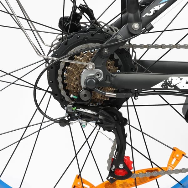 Baolujie DP-2603 kaksoismoottorinen sähköpyörä aikuisille, 26 tuuman renkaat, 3000 W, 48 V, 25 Ah, sähköpyörä SHIMANO, 21-vaihteinen