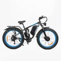 Pikkukuva 2 / 11: Baolujie DP-2603 kaksoismoottorinen sähköpyörä aikuisille, 26 tuuman renkaat, 3000 W, 48 V, 25 Ah, sähköpyörä SHIMANO, 21-vaihteinen