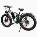 Miniatyrbild 3 av 11: Baolujie DP-2603 Elcykel för vuxna med dubbla motorer, stadspendling, elcykel 26" med feta däck, elcykel 3000W 48V 25AH