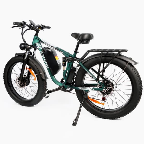 Baolujie DP-2603 kaksoismoottorinen sähköpyörä aikuisille, 26 tuuman paksurenkainen, 3000 W, 48 V, 25 Ah, sähköpyörä, hydraulinen levyjarru
