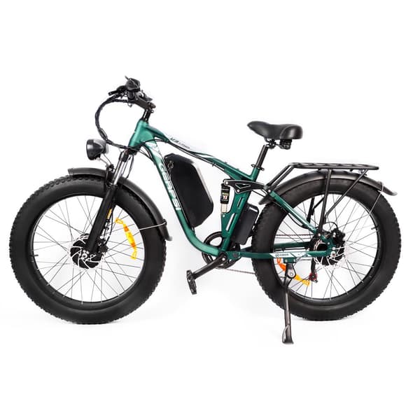 Baolujie DP-2603 kaksoismoottorinen sähköpyörä aikuisille, 26 tuuman paksurenkainen, 3000 W, 48 V, 25 Ah, sähköpyörä, hydraulinen levyjarru