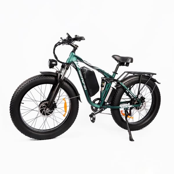 Baolujie DP-2603 kaksoismoottorinen sähköpyörä aikuisille, 26 tuuman paksurenkainen, 3000 W, 48 V, 25 Ah, sähköpyörä, hydraulinen levyjarru