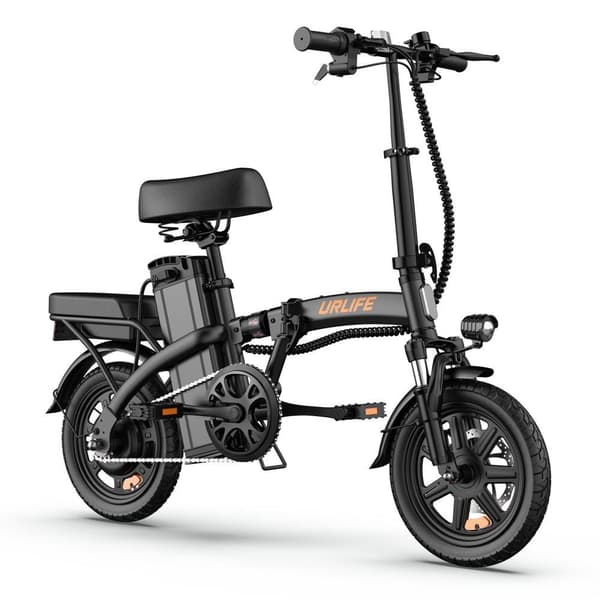 URLIFE F1L Elcykel för vuxna 250W Hopfällbar 48V 7.5AH 14” Däck Stadspendlare Elcykel