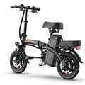 Miniatyrbild 5 av 11: URLIFE F1L Elcykel för vuxna 250W Hopfällbar 48V 7.5AH 14” Däck Stadspendlare Elcykel