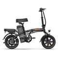 Miniatyrbild 1 av 11: URLIFE F1L Elcykel för vuxna 250W Hopfällbar 48V 7.5AH 14” Däck Stadspendlare Elcykel